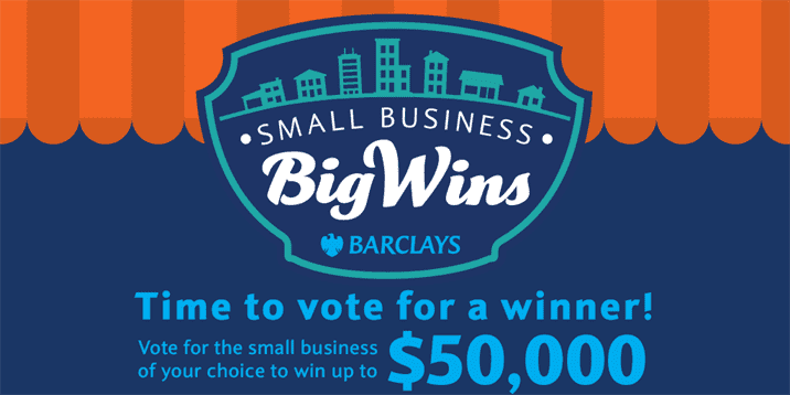 Wer gewinnt den Wettbewerb Small Biz Big Wins im Wert von 50.000 US-Dollar?